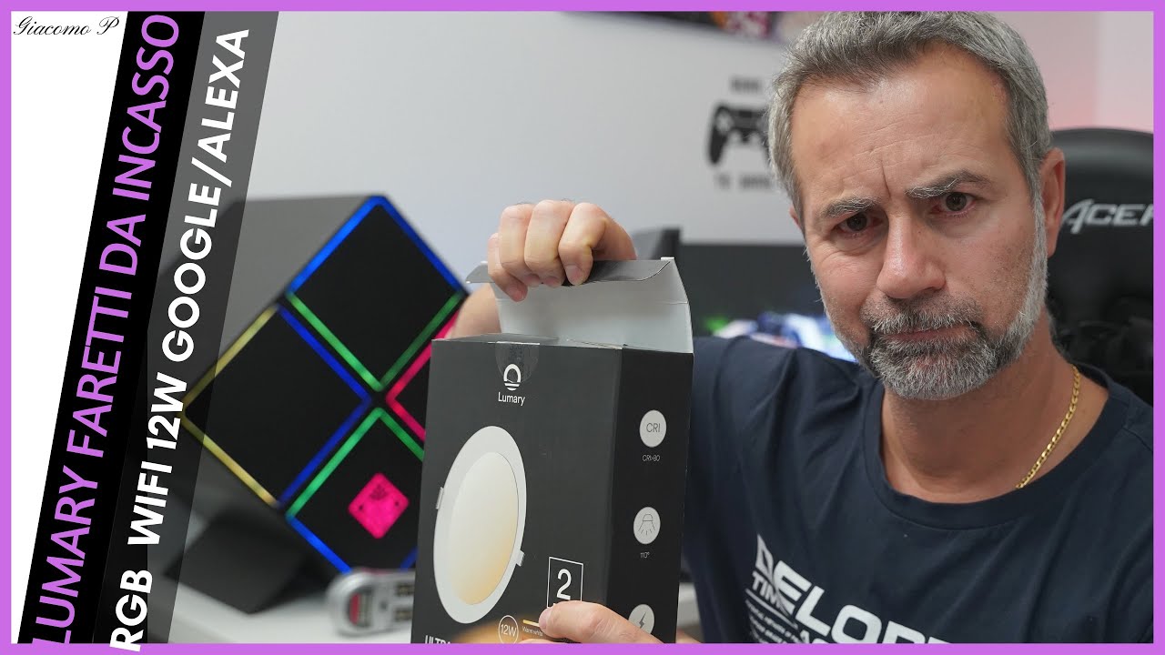 Recensione Lumary Faretti LED da Incasso - WiFi 12W RGB - dimmer