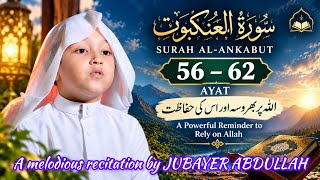 Surah Al-Ankabut 29:56–62 | A Powerful Reminder to Rely on Allah