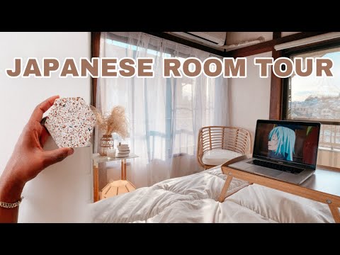 JAPANESE BEDROOM TOUR JAPANDI DECOR | Moving vlog 09