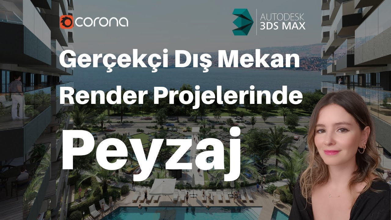 Dış mekan mimari render projelerinde gerçekçi sonuçlar için peyzaj uygulamaları nasıl olmalıdır?