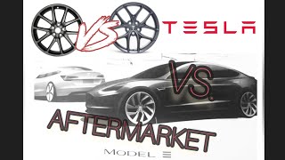 Tesla Model 3 - OEM or AFTERMARKET rims? Tesla Model 3 Rims For Sale