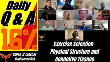 Fitness Program Design - Physical Structure & Connective Tissue - BillHartmanPT.com Q&A for the 16%