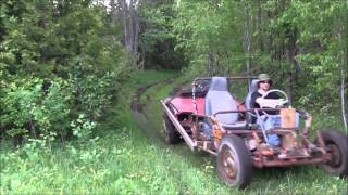 Homemade Dune Buggy VW / Pontiac Firefly (Mad Max inspired) lol