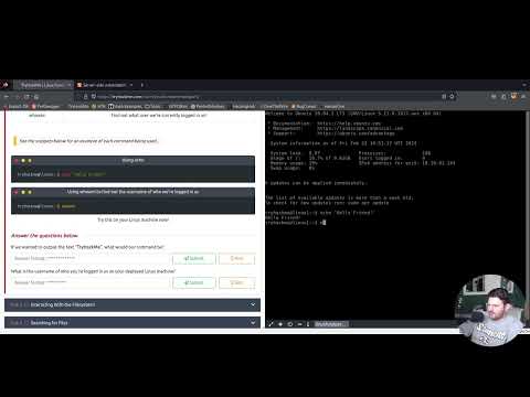 Running Your First Few Commands | THM Series: Pre-Security: Linux Fundamentals Part 1 #4
