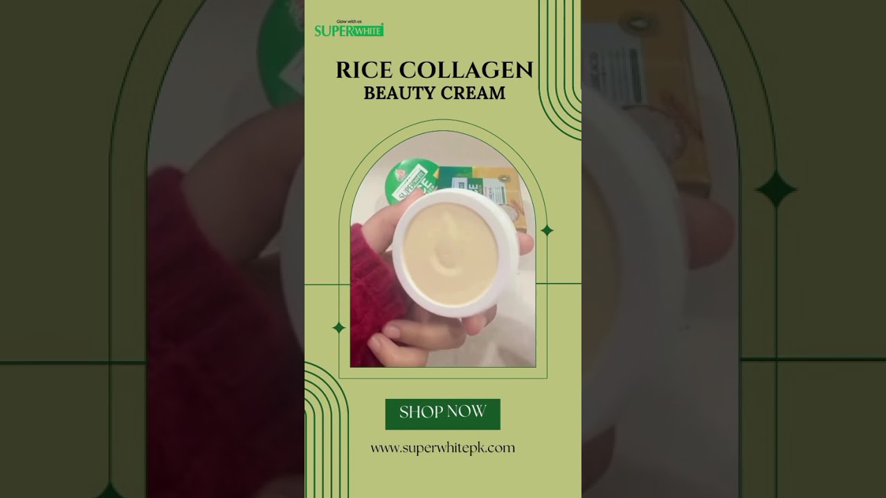 Superwhite Rice Collagen Beauty Cream
