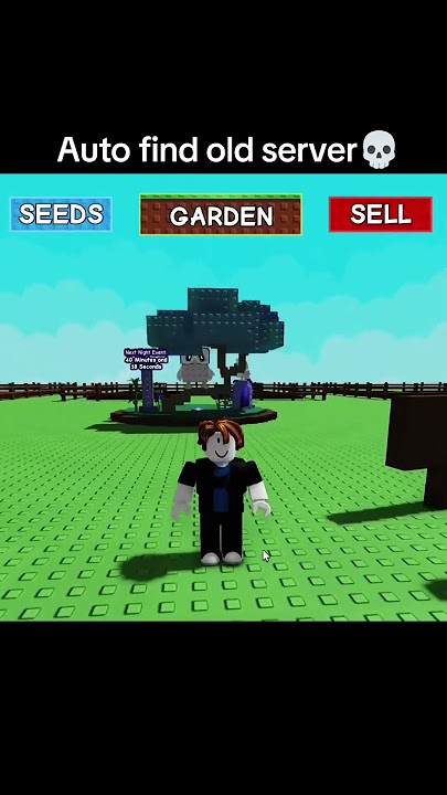 GROW A GARDEN AUTO FIND OLD SERVER SCRIPT | SCRIPT IN COMMENT | #growagardenscript