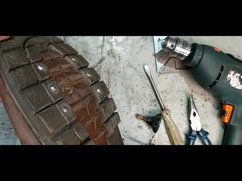 Шипы для обуви DIY spiked shoes Прокачай обувь к зиме