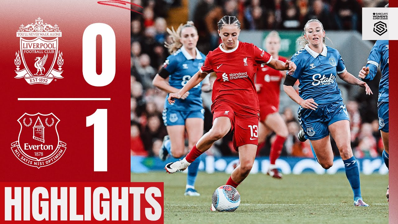 HIGHLIGHTS: Merseyside derby defeat at Anfield | Liverpool FC Women 0-1 Everton