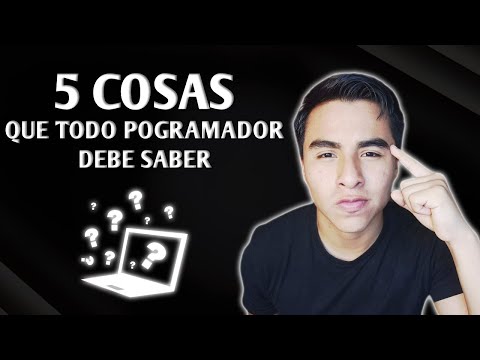 5 COSAS que TODO programador JUNIOR debe saber