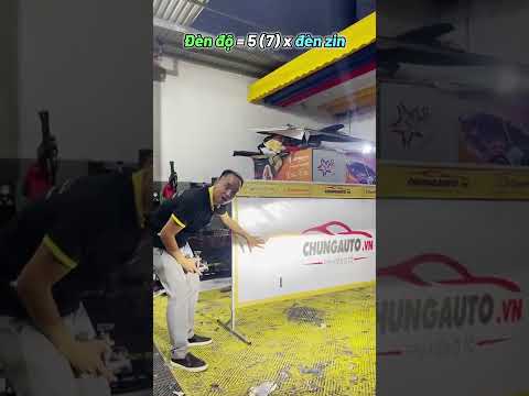 Video Bộ đèn xe phá làng phá xóm cho Carnival - youtube
