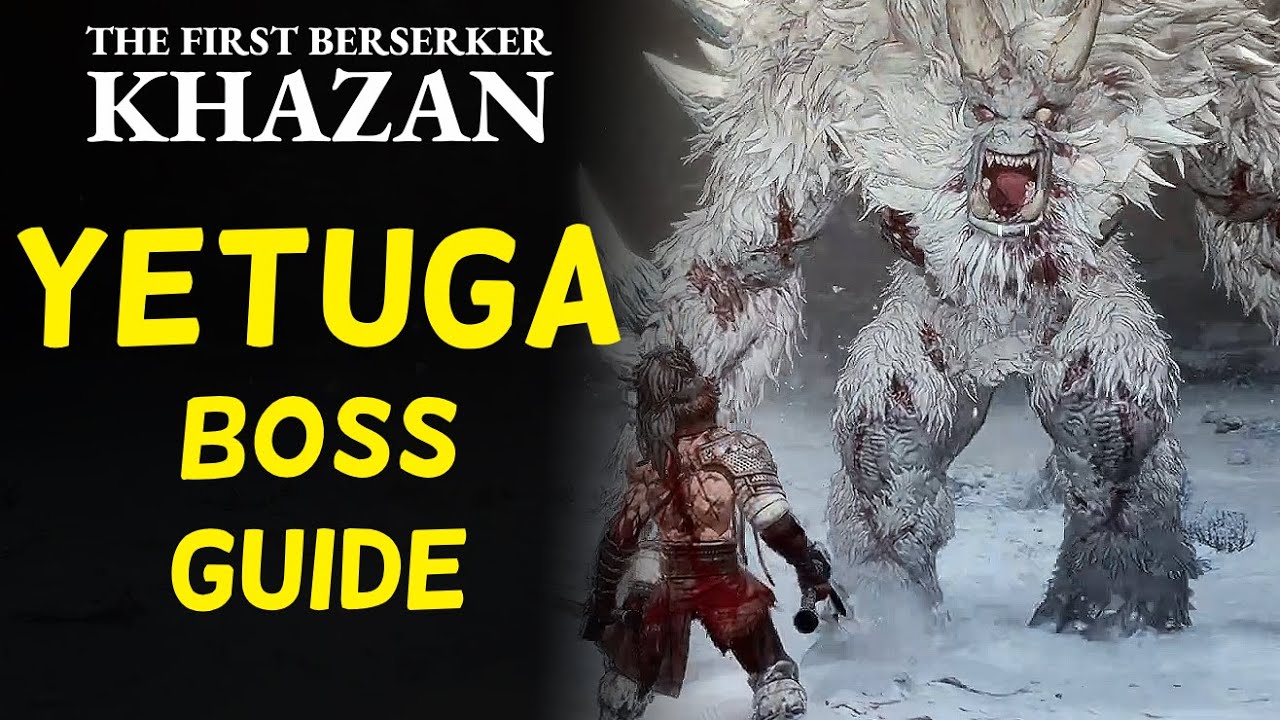 How to beat Yetuga (Boss Guide) | First Berserker: Khazan
