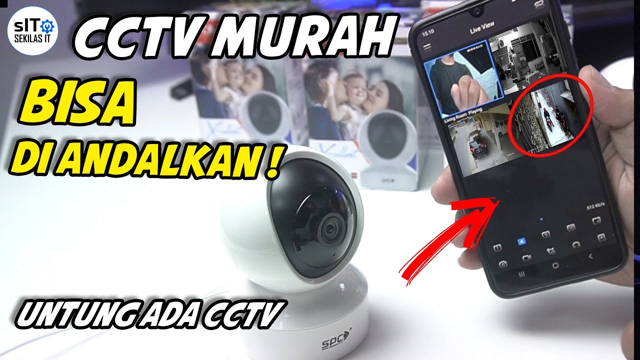Nyobain CCTV Murah Tapi Fiturnya Cukup Lengkap | Smart Premium CCTV SPC X Cellent