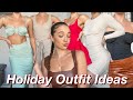 HOLIDAY OUTFITS REVIEW &amp; TRY ON HAUL // PrincessPoly