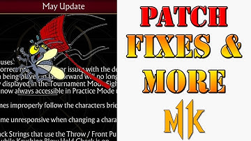 Mortal Kombat 11 - New patch introduces quality of life changes & bug fixes