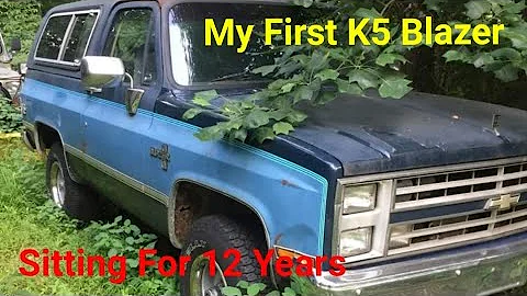 Rescuing a 1987 K5 blazer Walk Around