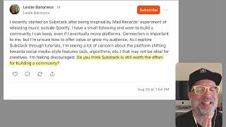 IS SUBSTACK WORTH THE EFFORT?