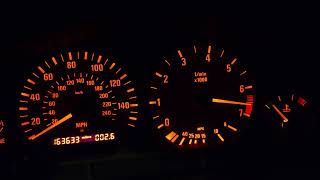 BMW e36 Rotary Valve with stock tune, running well!