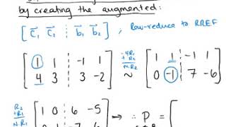 Change-of-Coordinates Matrix (Example 2)