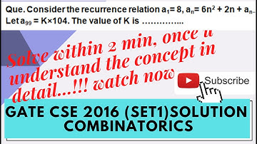 Concept of Recurrence Relation in just 15 mins !