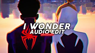 I wonder (sped up) - Kanye West {edit audio}