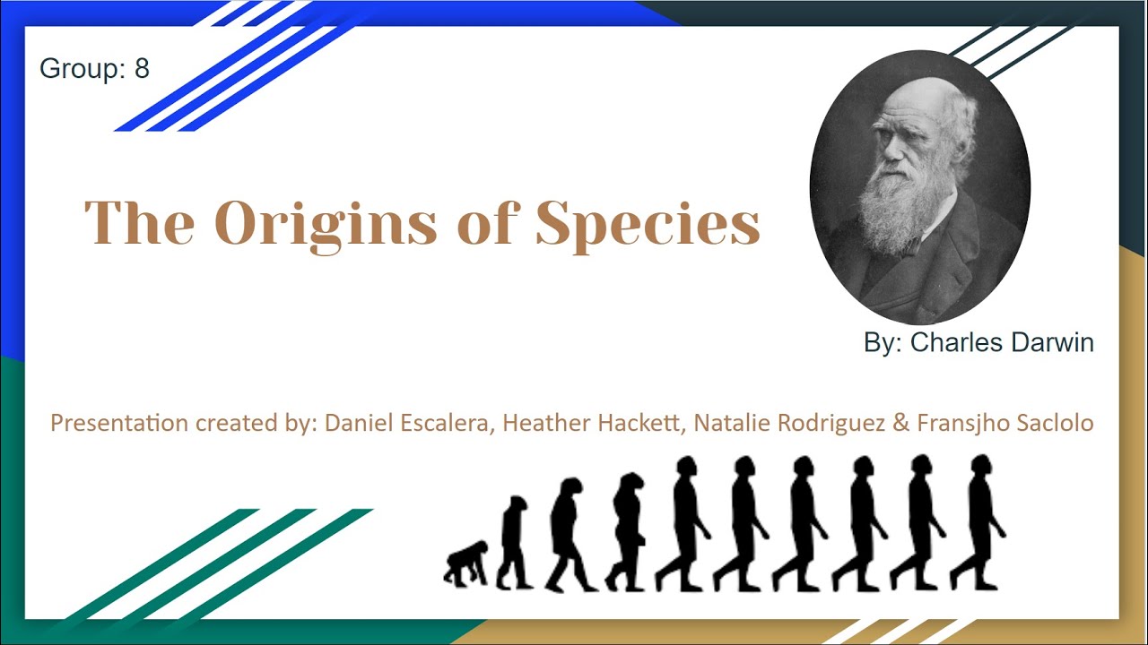 The Origins of Species Philosophy Presentation - YouTube