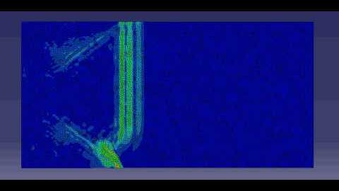 Ultrasonic Wave 2-D simulation by abaqus