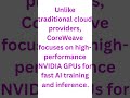 CoreWeave Changed AI Cloud Forever! 🚀 #shortsfeed #shorts #trend #devops