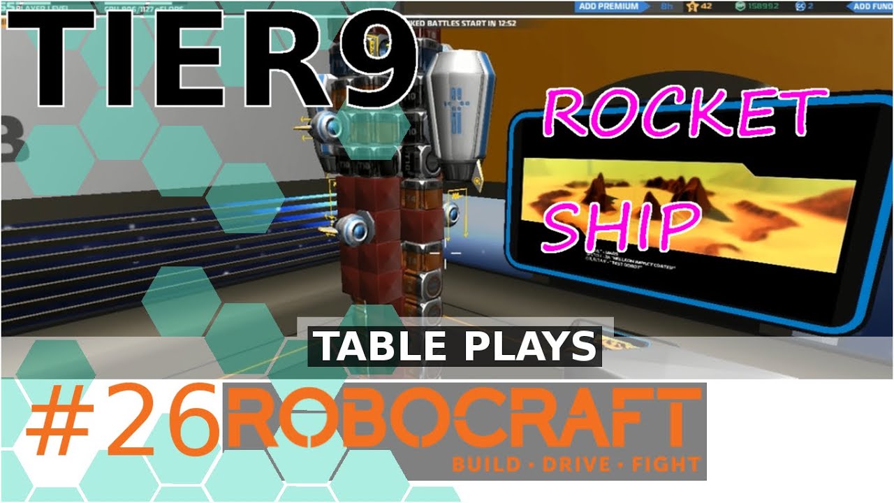 Robocraft - Tier 9 Rocket Ship