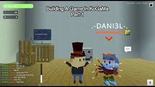 Building My Friend's Game In KoGaMa! (Part 1) screenshot 2