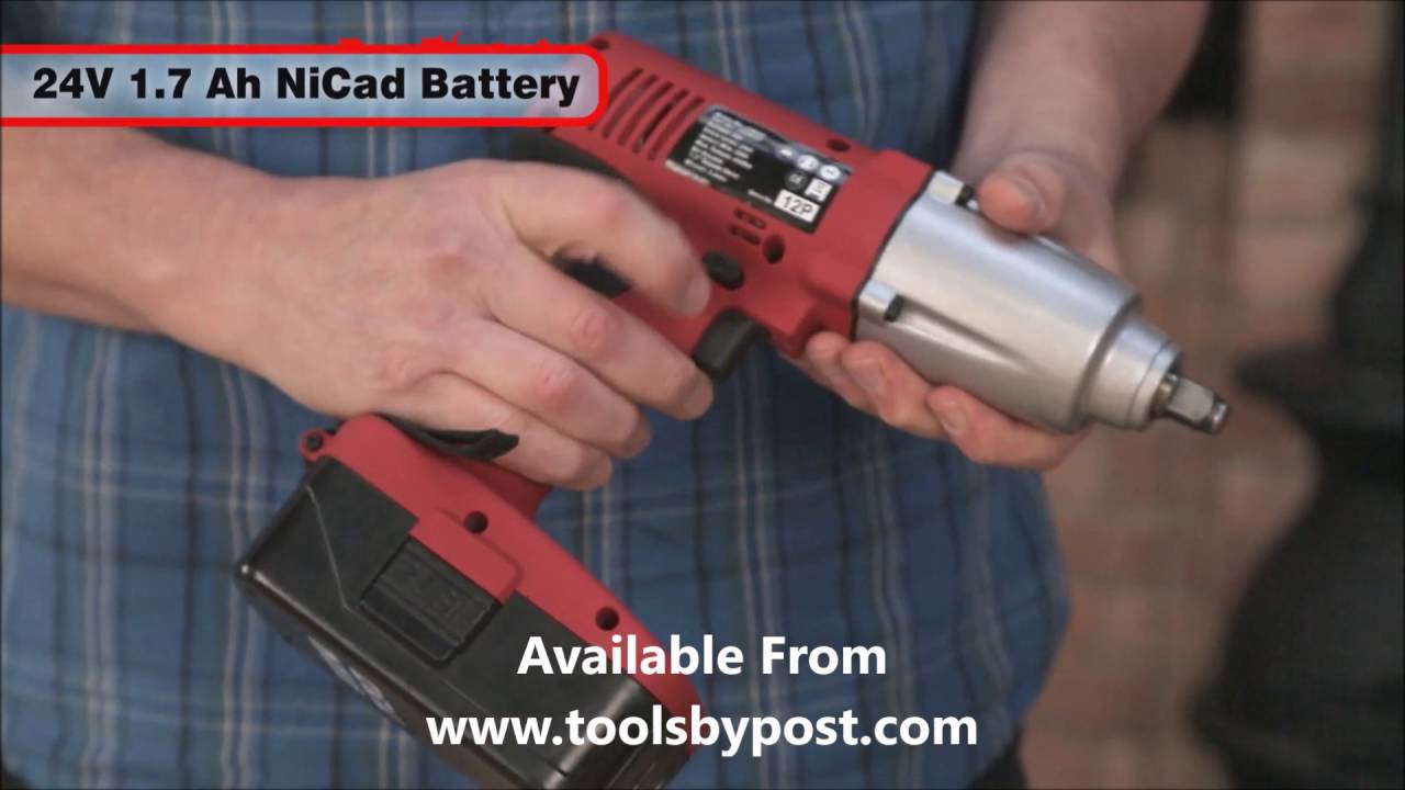 Clarke CIR220 24V Cordless Impact Wrench YouTube