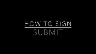 Learn How to Sign the Word Submit