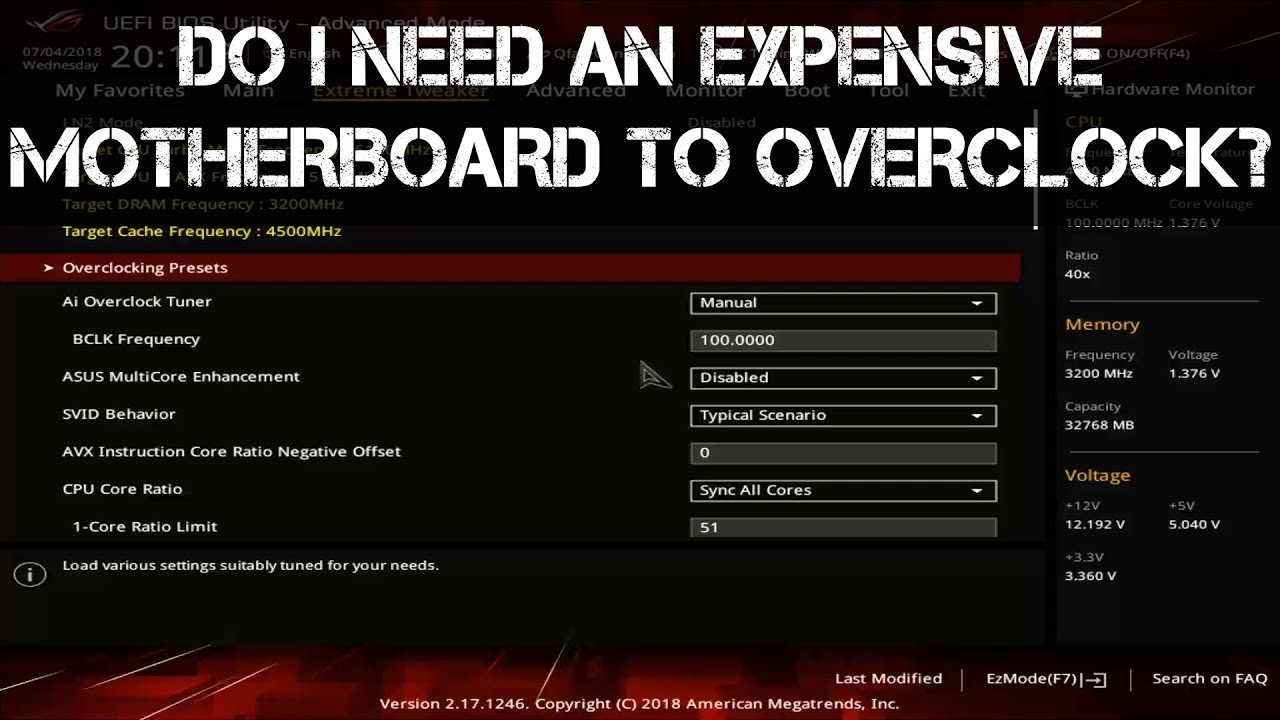 F.A.Q ANSWERED - Do you need to Spend More on your Motherboard to 