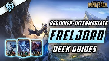 3 EXCELLENT Beginner Freljord Decks to Learn in Legends of Runeterra