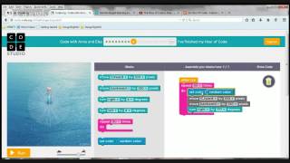 An Hour Of Code - Lesson 4: http://hourofcode.com/us