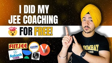 How I Studied JEE for FREE and got into IIT Bombay! 💪🏻