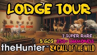 2022 Trophy Lodge Tour!!! | Hypifed | theHunter : call of the wild