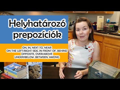Angol kezdőknek 15: Helyhatározó prepozíciók: ON, IN, NEXT TO, BETWEEN, AMONG...