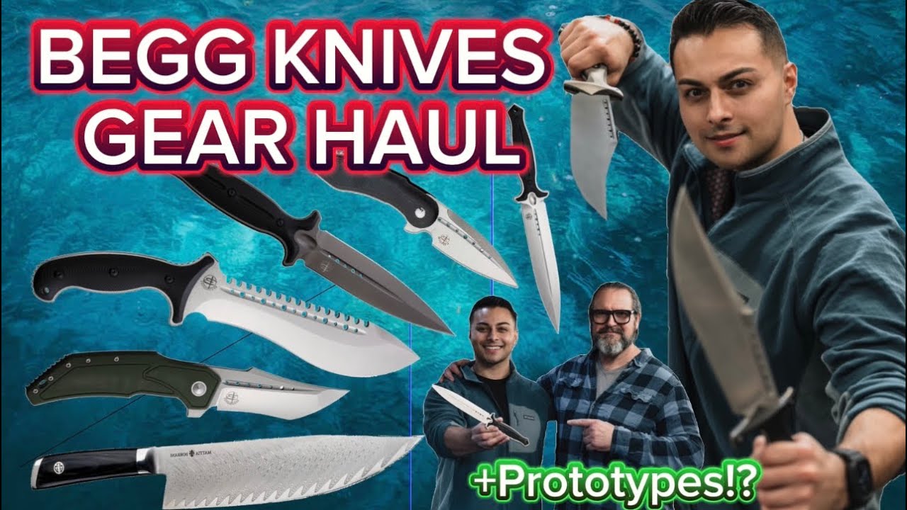 BEGG KNIVES GEAR HAUL! What Did We Get From The Recent Shop Tour!? EDC