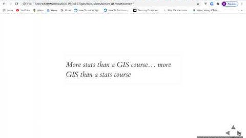 Introduction to Geographic Data Science