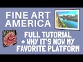 Pourquoi fine art america est ma plateforme dimpression  la demande prfre tutoriel complet de la faa