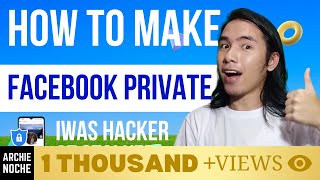 Cómo crear un perfil privado y público en Facebook (2026) - Tutorial de escritorio (TAGÓLOGO INGL... screenshot 1