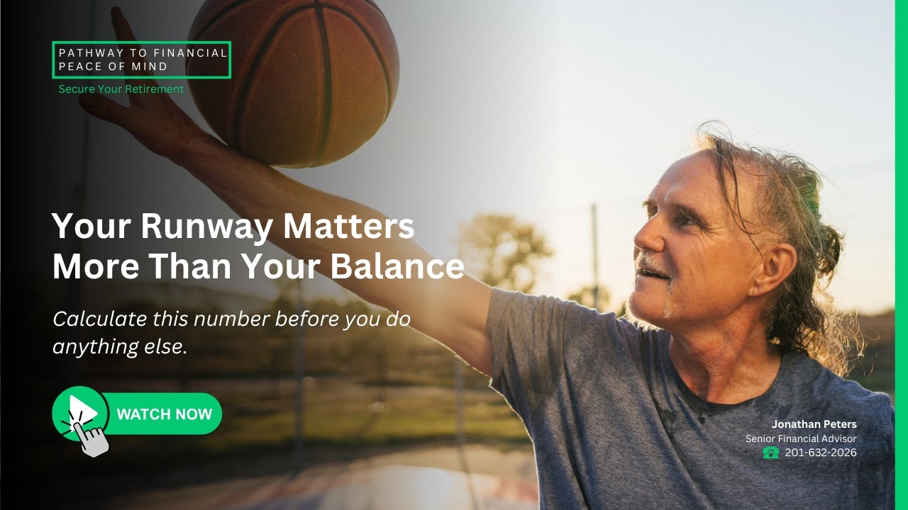 Jonathan Peters shares three steps you can take right now to build a stronger structure for your retirement plan. Get your Secure Retirement Email Crash Course Here ➡️ https://jonathanpeters.net/5-day-crash-course

⭐️Check out my FREE LinkedIn Newsletter - The Secure Retirement Formula
➡︎ https://www.linkedin.com/build-relation/newsletter-follow?entityUrn=7254496381053140992


===========================
Connect with me!   
=============================

LinkedIn: ➡︎ https://www.linkedin.com/in/jonathanpeters4/
Blog: ➡︎  https://jonathanpeters.net/blog/
Book a Free cosultation: ➡︎ https://jpeters.wpengine.com/consultation/

===========================
Subscribe and Watch upcoming videos HERE:📱 
===========================

➡︎YT:   @JonathanPetersFinancialAdvisor

===========================
Here are some great FREE resources for you to access right away!
===========================

✅ FREE EMAIL CRASH COURSE: Access my FREE 5-Day “Secure Retirement Formula” Email Course here: ➡︎ https://jonathanpeters.net/5-day-crash-course 

✅ NEWSLETTER: Check out The Secure Retirement Formula Newsletter here:  ➡︎ https://jonathanpeters.net/secure-retirement-formula-newsletter

✅ For Business or Support inquiries, please go to ➡︎ https://jonathanpeters.net/contact/

#RetirementPlanning #FinancialFreedom #RetirementStrategy

🎯 Worried About Your Retirement? Get Expert Guidance.

Struggling with retirement planning in your 40s-60s? With 35+ years of experience, I help professionals like you create customized retirement strategies that maximize savings, optimize Social Security, and minimize taxes. No million-dollar portfolio required. Just straightforward advice in plain English, focused on:

- Building sustainable retirement income
- Tax-efficient withdrawal strategies
- Legacy planning
- Protection against market volatility

My mission here is helping you plan for whatever life throws your way with smart, effective financial planning solutions. Don't spend another night tossing and turning. Let's transform those worries into a clear path to financial freedom.

Need Answers Now?

👉 Book Your Complimentary Consultation https://jpeters.wpengine.com/consultation/

100% privacy guaranteed. Your peace of mind starts here.

45 Eisenhower Drive 
Suite 550
Paramus NJ 07652
201-632-2026
http://www.jonathanpeters.net



Disclaimer: “All investments and 1031 exchanges carry risks including loss of amount invested." Please consult with your tax/legal professional before making any investment decision. Securities offered through Kestra Investment Services, LLC (Kestra IS), member FINRA/SIPC. Investment advisory services offered through Kestra Advisory Services, LLC (Kestra AS), an affiliate of Kestra IS. Krim Associates is not affiliated with Kestra IS or Kestra AS. lnkd.in/e84CdYFT