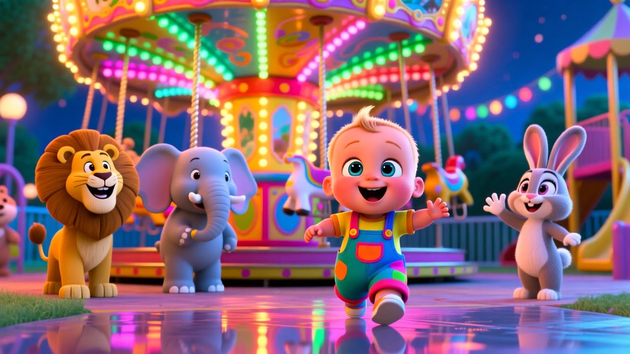 Playground Joy Today 🛝🌈 Fun Playtime Song for Kids | Learn & Play Outdoors