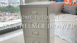 IKEA Helmer drawer assembly tutorial (noob)