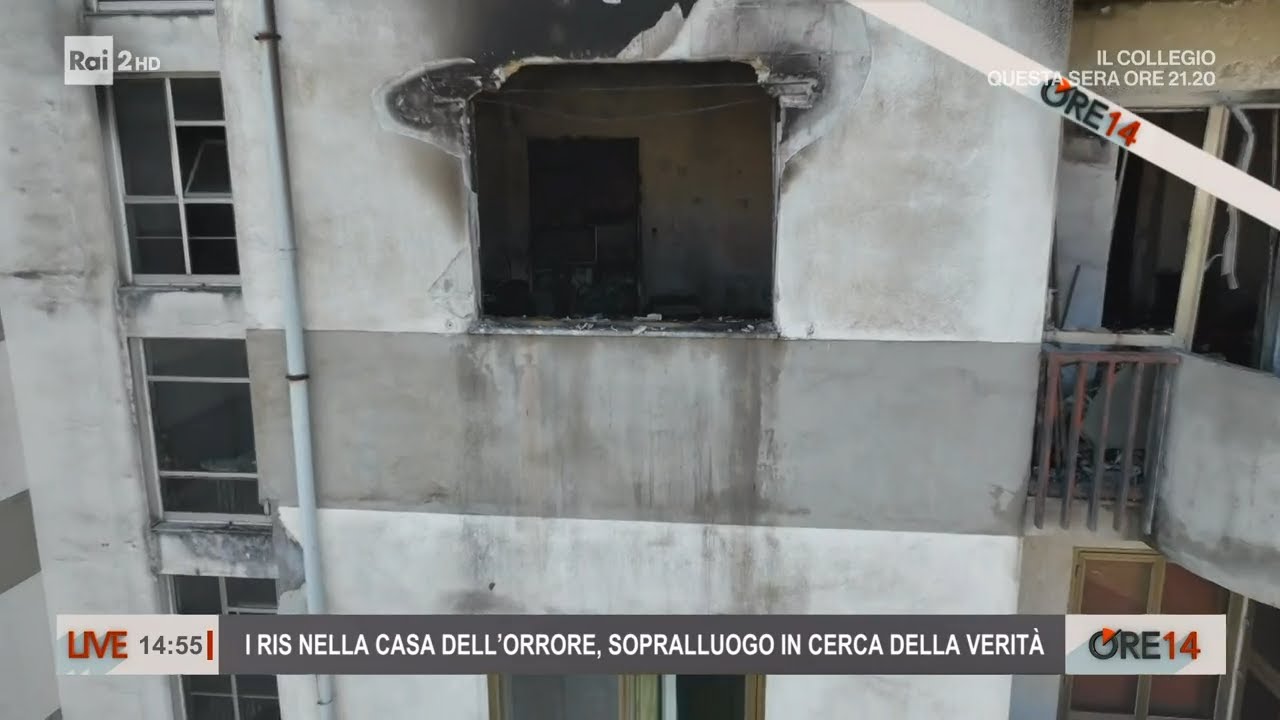 I RIS nella casa dell'orrore, sopralluogo in cerca della verità  - Ore 14 del 25/10/2022