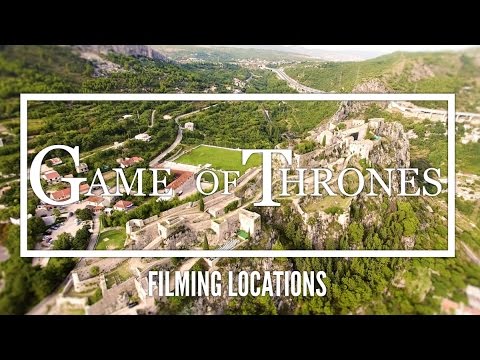 Game of Thrones Filming Locations | Croatia, Dubrovnik, Fortress of Klis | Drone Phantom 3 Pro