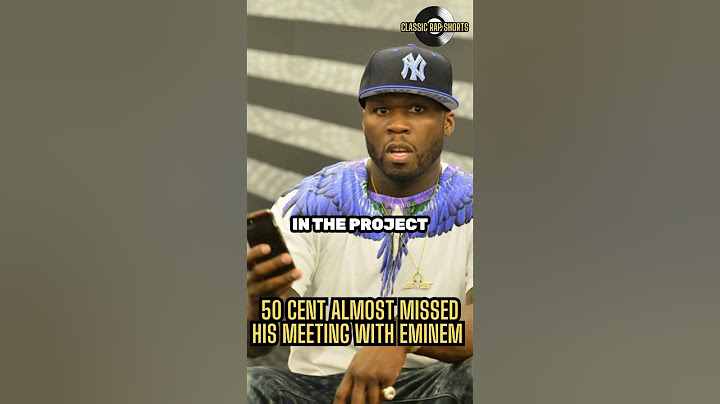 50 Cent Almost Missed His Meeting With Eminem 🤯