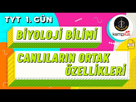 1) Biyoloji Bilimi ve Canlıların Ortak Özellikleri | 9. Sınıf | 2023 TYT Biyoloji Kampı 1. Gün