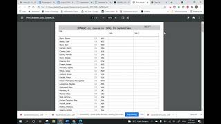 Printing Multiple class lists in KAMAR