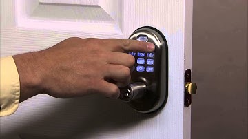 Yale Real Living Push Button Lever Lock Programming - User PIN Code Registration 02